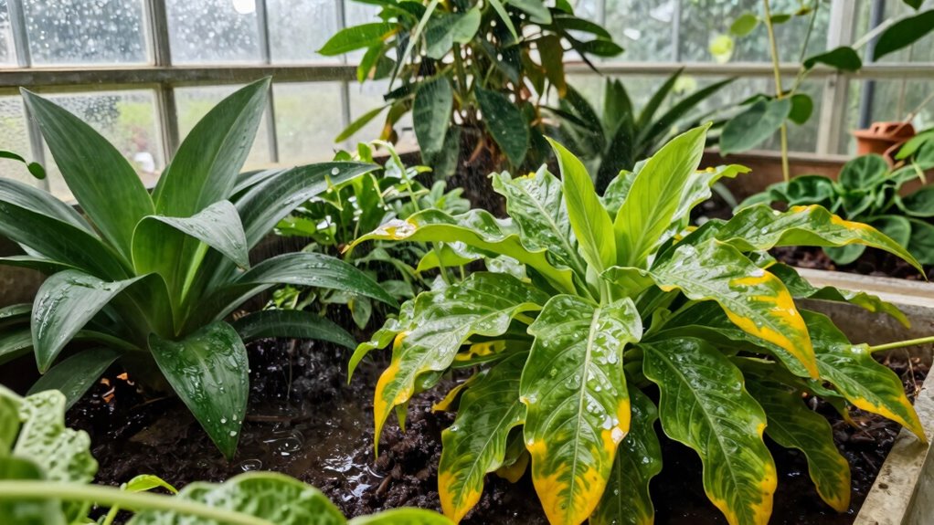 balanced greenhouse plant care