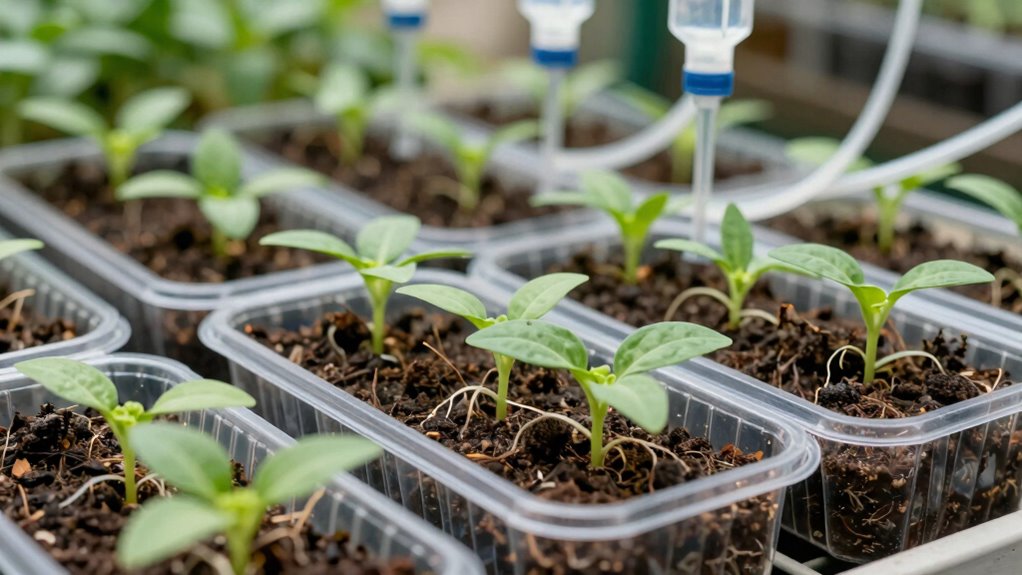 balanced soil moisture and aeration