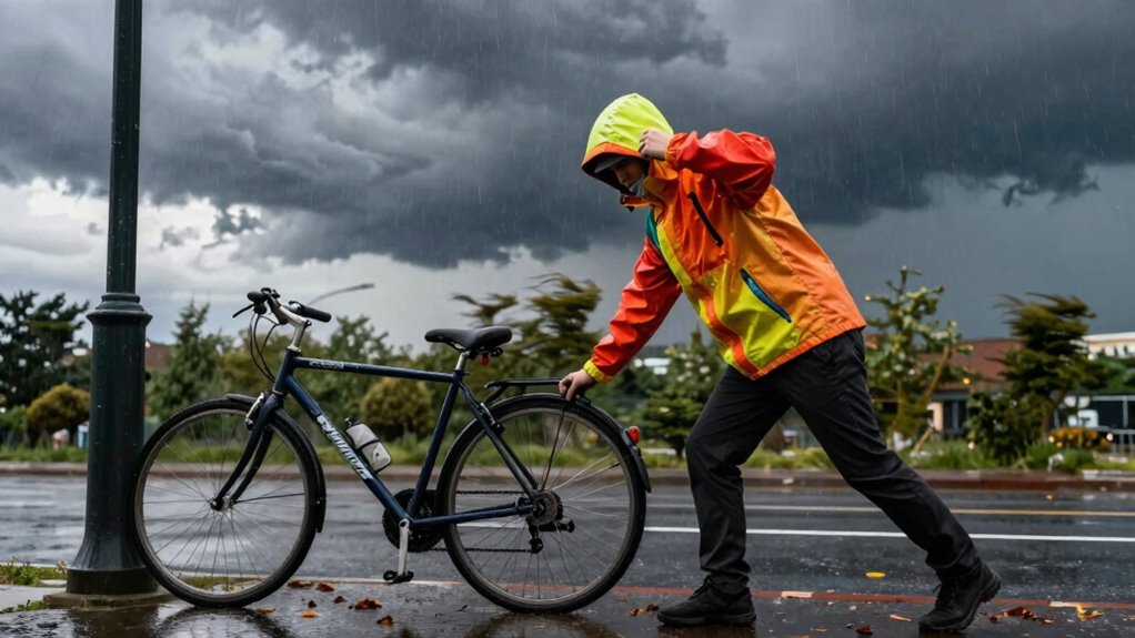 be prepared for weather