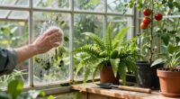 clean greenhouse for control
