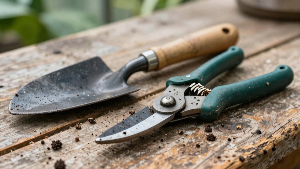 clean tools prevent pest spread