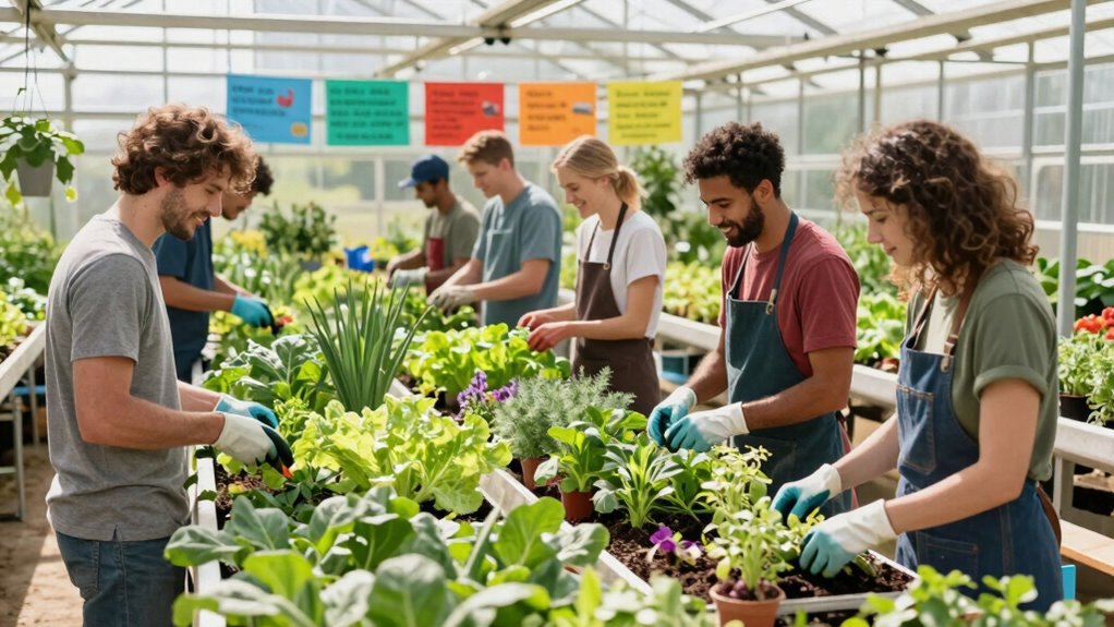 community gardens foster shared sustainability