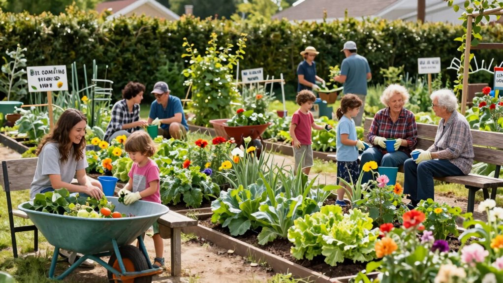 community gardens promote urban sustainability