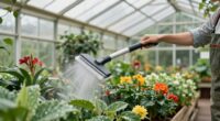 consistent greenhouse cleaning schedule