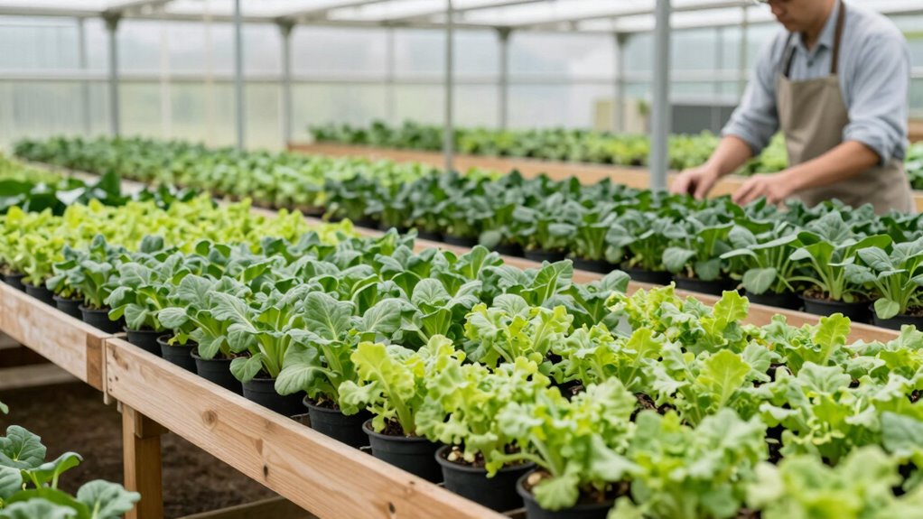 consistent greenhouse plant care