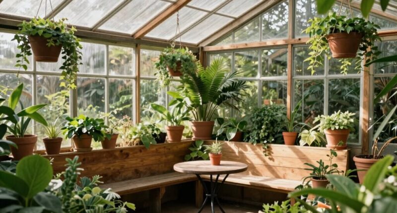 create inviting greenhouse environment