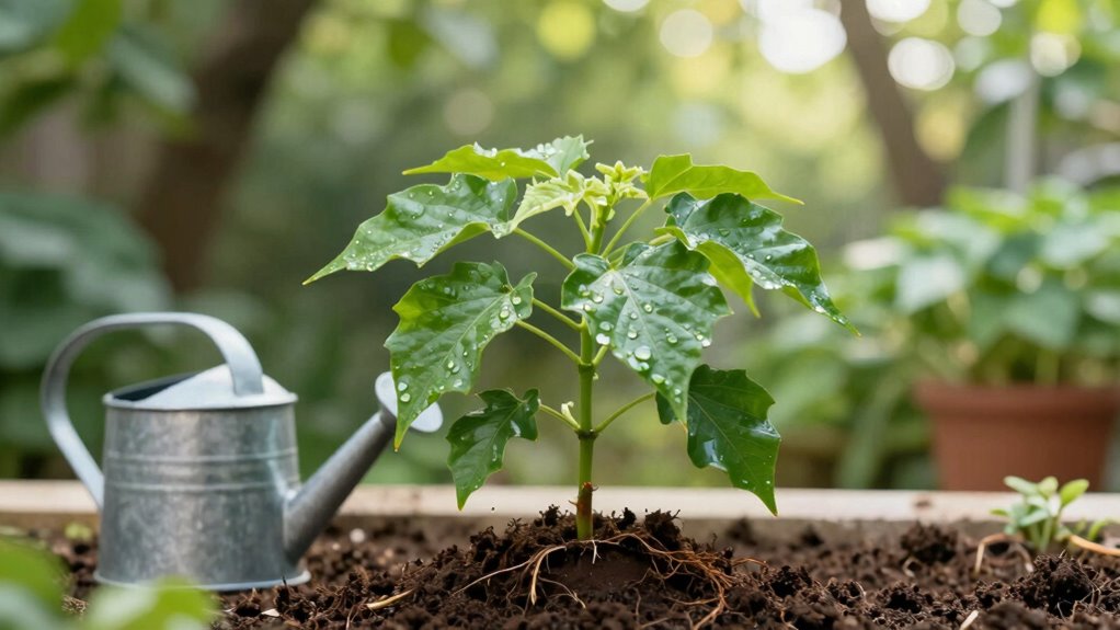 deep thorough root hydration