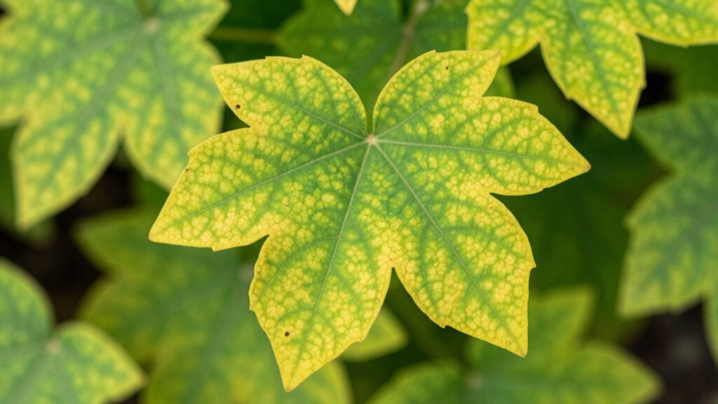 early plant health signs