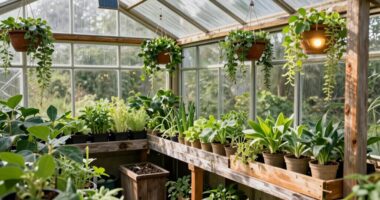 eco friendly productive greenhouse design