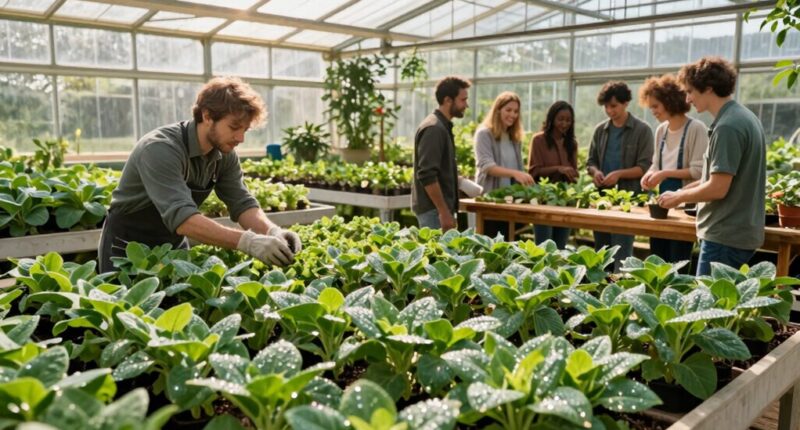 efficient greenhouse benefits community