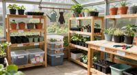 efficient greenhouse storage solutions