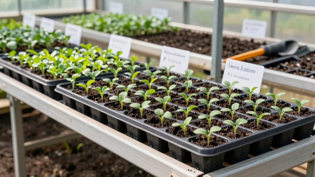 enhanced seed starting setup