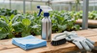 essential greenhouse sanitation tools