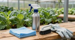 essential greenhouse sanitation tools