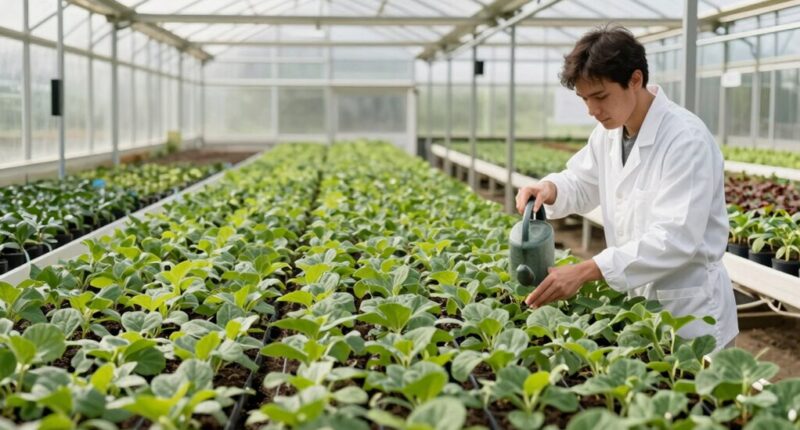 establish consistent greenhouse routines