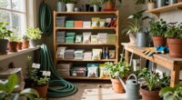 gardening tools storage limits