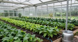 greenhouse design optimizes rainwater