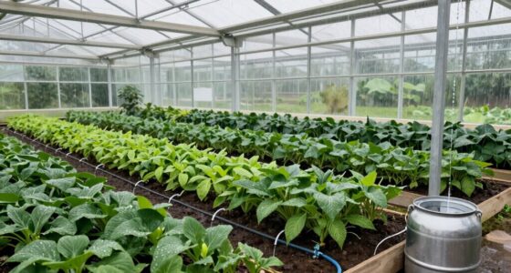 greenhouse design optimizes rainwater
