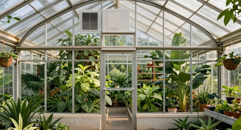greenhouse features for year round cultivation