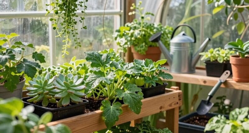 greenhouse gardening enhances household resilience