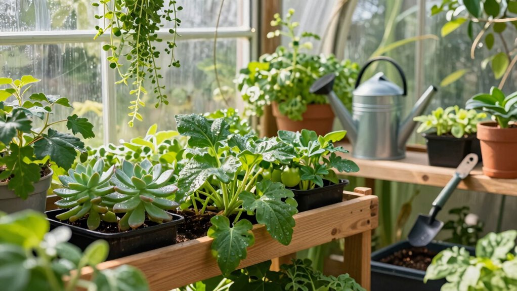 greenhouse gardening enhances household resilience