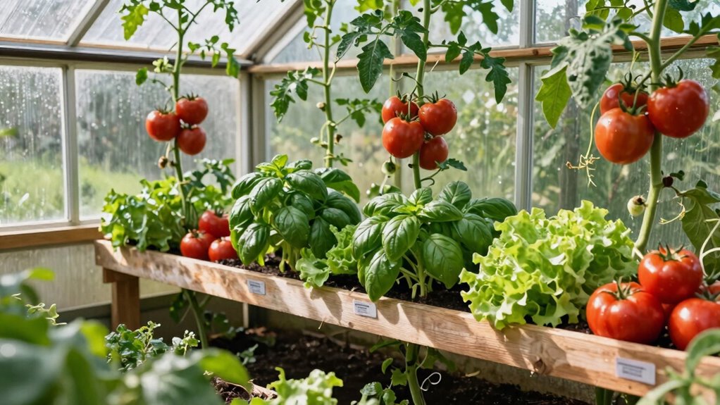 greenhouse habit simplifies harvesting