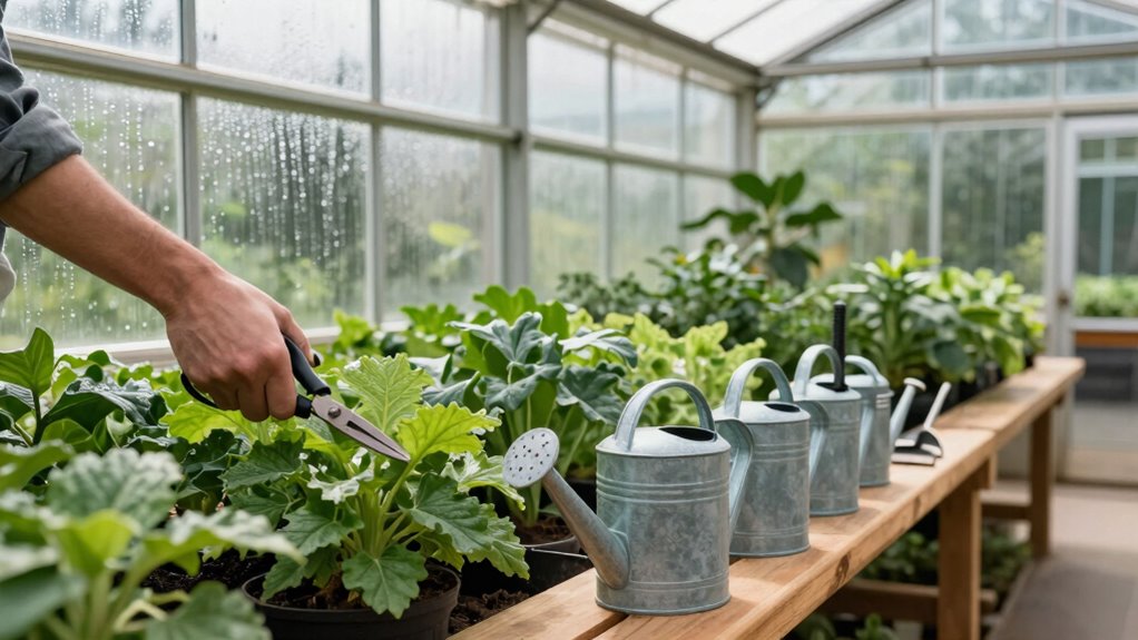greenhouse maintenance prolongs longevity