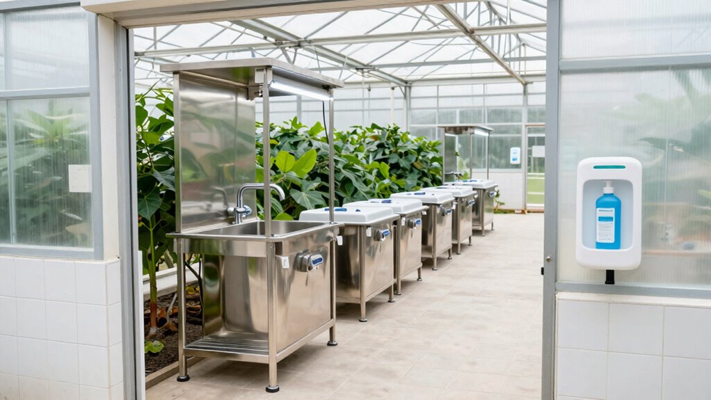 greenhouse sanitation upgrades first