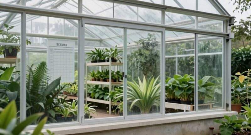 greenhouse size considerations