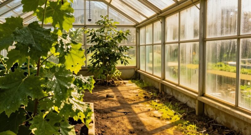 greenhouse summer heat pattern