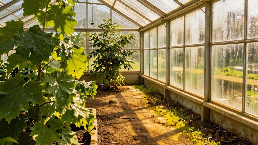 greenhouse summer heat pattern