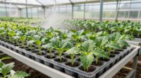 healthy clean plant starts