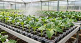 healthy clean plant starts