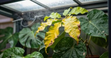 incorrect heating causes plant stress