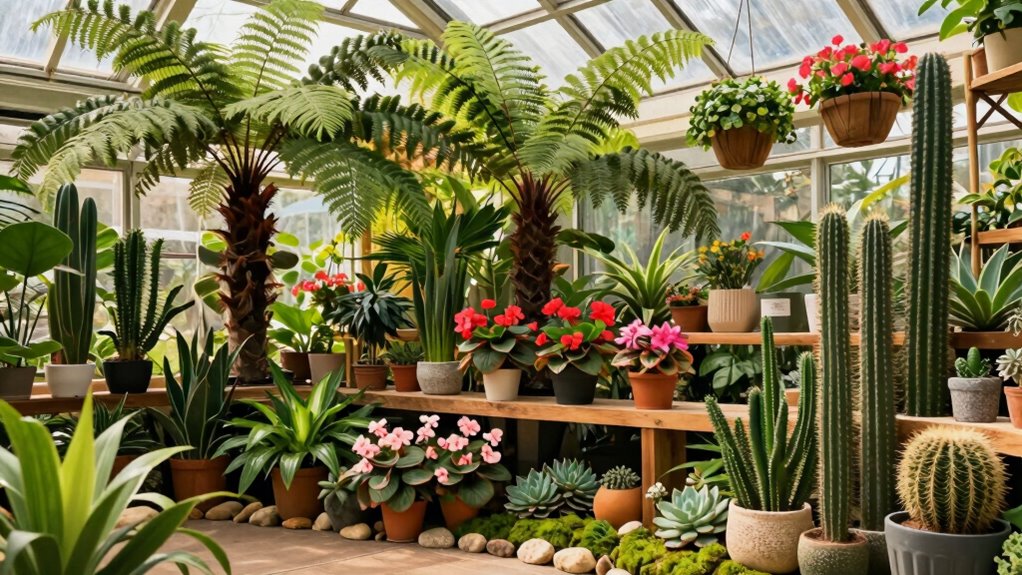 indoor diverse plant cultivation