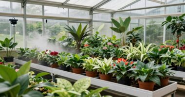 low maintenance greenhouse care