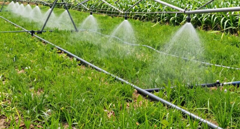 maintains efficient irrigation system