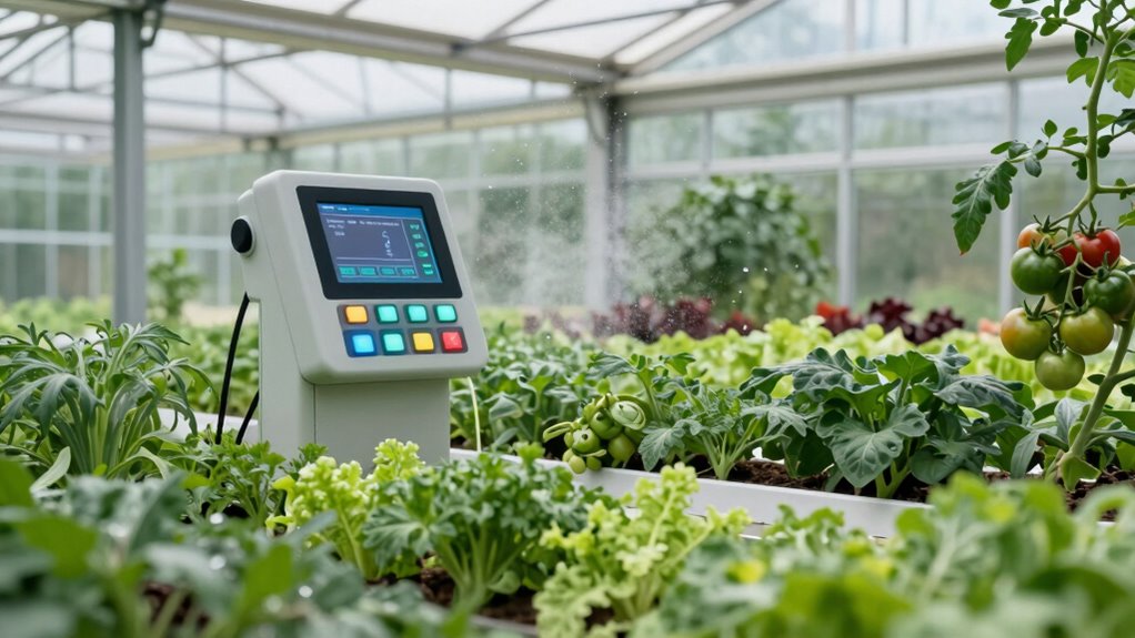 manage greenhouse environment automatically