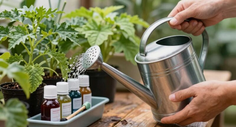 manage watering and feeding