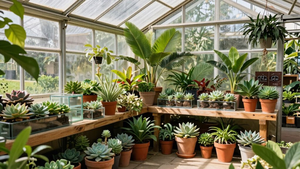 matching greenhouse to gardening style