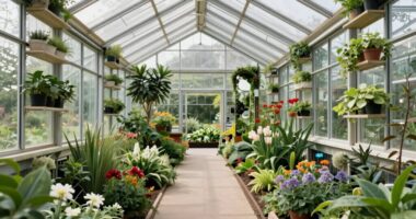 maximize greenhouse space visually