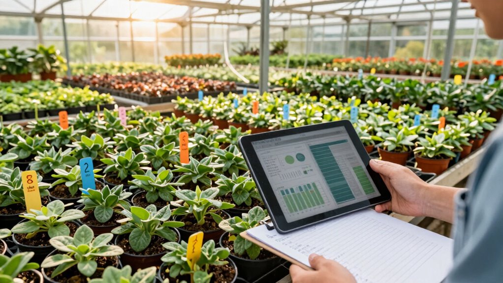 meticulous greenhouse record keeping
