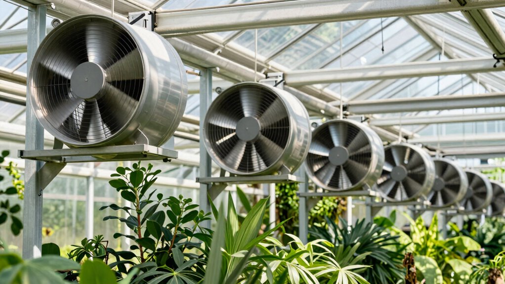 optimal greenhouse ventilation conditions