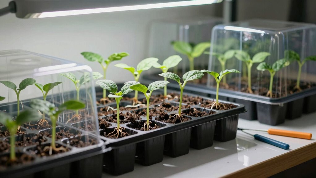 optimal soil light humidity