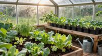 optimize greenhouse during transition