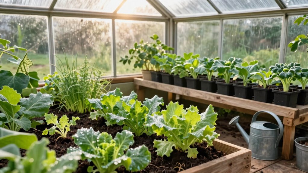 optimize greenhouse during transition