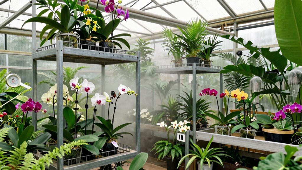 optimized greenhouse plant environment