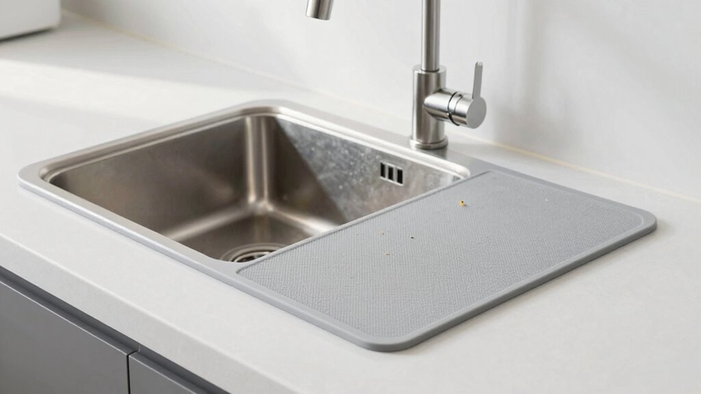 organized cleaning supplies storage