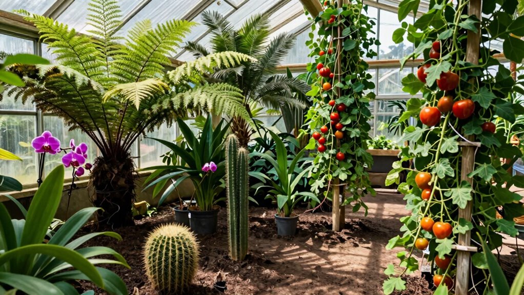 plants greenhouse preferences