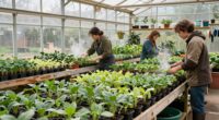 preparing greenhouse for spring